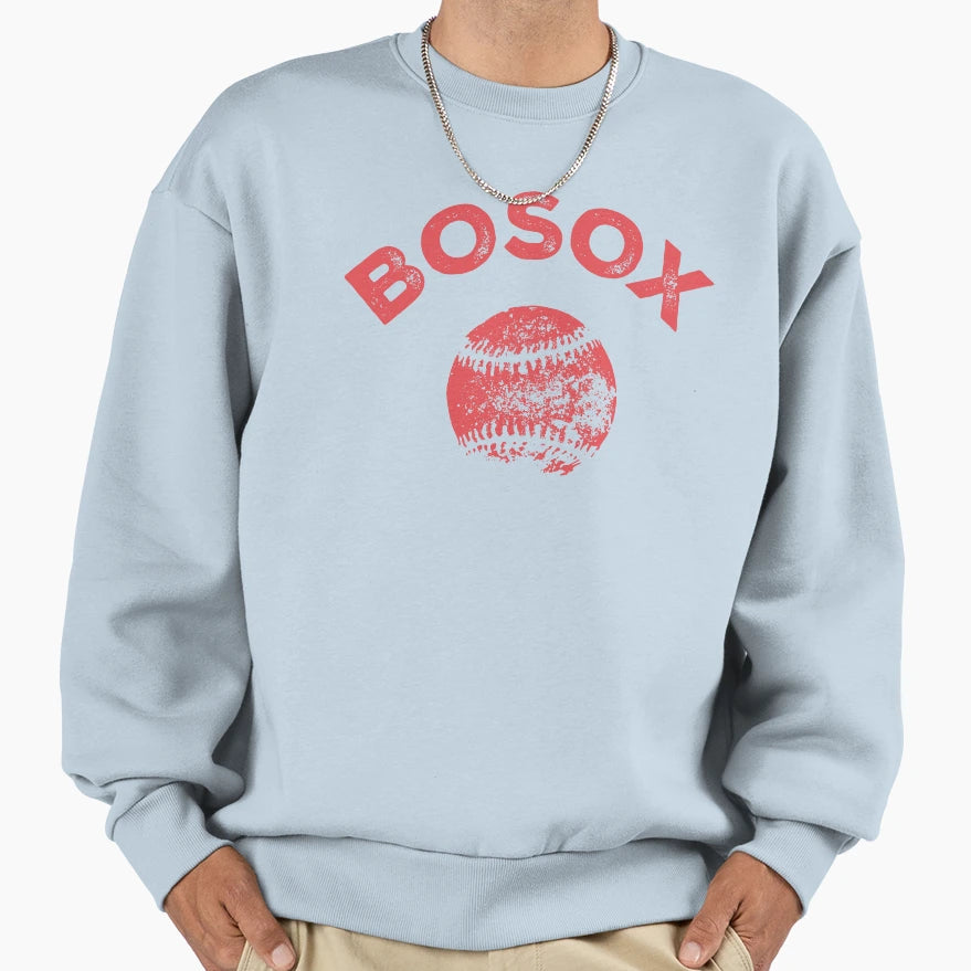 Bosox Sweatshirt - Custom Art Print Men Women - T-Shirt, Sweatshirt, Hoodie