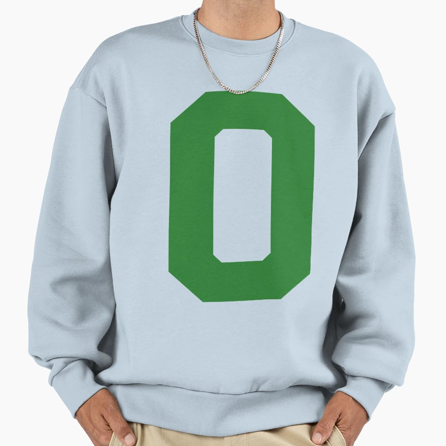 Number 0 Green Zero Sports Number 0 Sweatshirt - Streetwear Style Unisex - T-Shirt, Sweatshirt, Hoodie