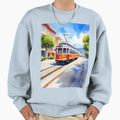 San Francisco Cable Car Sweatshirt - Minimalist Print for Adults - T-Shirt, Sweatshirt, Hoodie