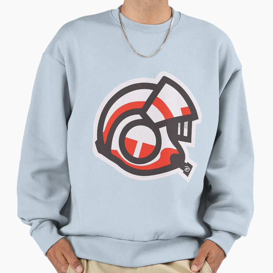Rebel Pilot Helmet Sweatshirt - Unique Graphic Unisex - T-Shirt, Sweatshirt, Hoodie