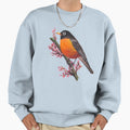 American Robin Bird Sweatshirt - Unique Graphic Unisex - T-Shirt, Sweatshirt, Hoodie