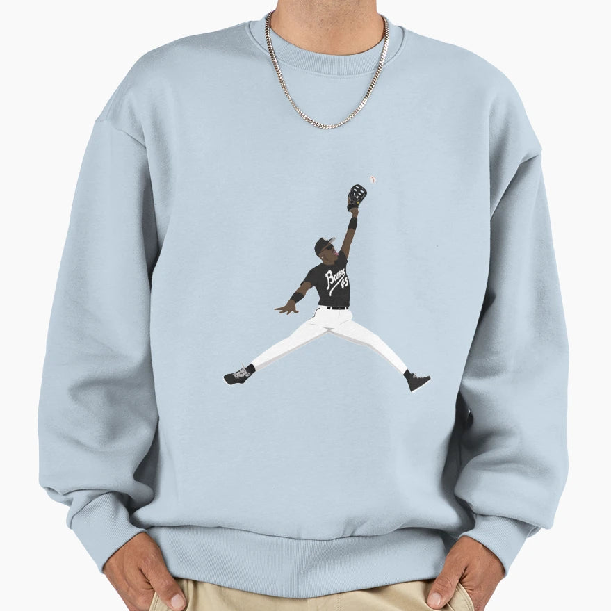 Jumpman Baseball Sweatshirt - Custom Art Print Unisex - T-Shirt, Sweatshirt, Hoodie