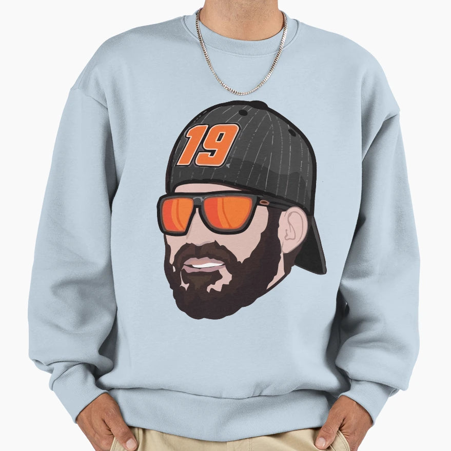19 Jr Racer Sweatshirt - Custom Art Print Unisex - T-Shirt, Sweatshirt, Hoodie