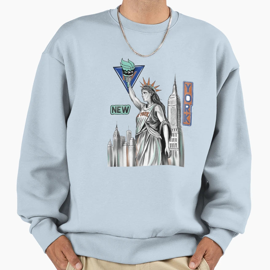 Go New York Sweatshirt - Novelty Apparel for Adults - T-Shirt, Sweatshirt, Hoodie