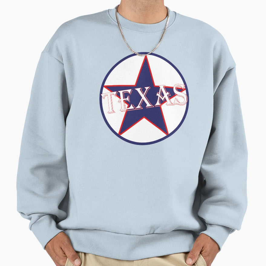 Texas Texas Star Lonestar Lonestar Sweatshirt - Trendy Graphic for Adults - T-Shirt, Sweatshirt, Hoodie