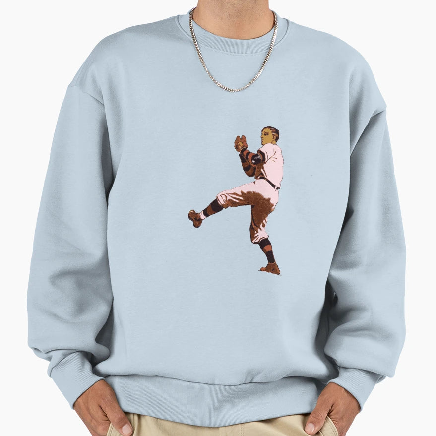 Old Time Pitcher Sweatshirt - Aesthetic Graphic Men Women - T-Shirt, Sweatshirt, Hoodie