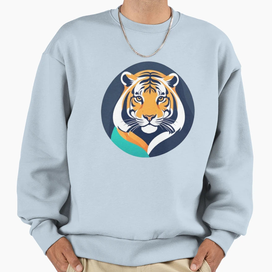Tiger Sweatshirt - Unique Graphic Men Women - T-Shirt, Sweatshirt, Hoodie