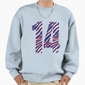 14 Blue And Red Sweatshirt - Streetwear Style Men Women - T-Shirt, Sweatshirt, Hoodie