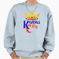 Kansas City Kc Hybrid Baseball Sweatshirt - Minimalist Print Men Women - T-Shirt, Sweatshirt, Hoodie