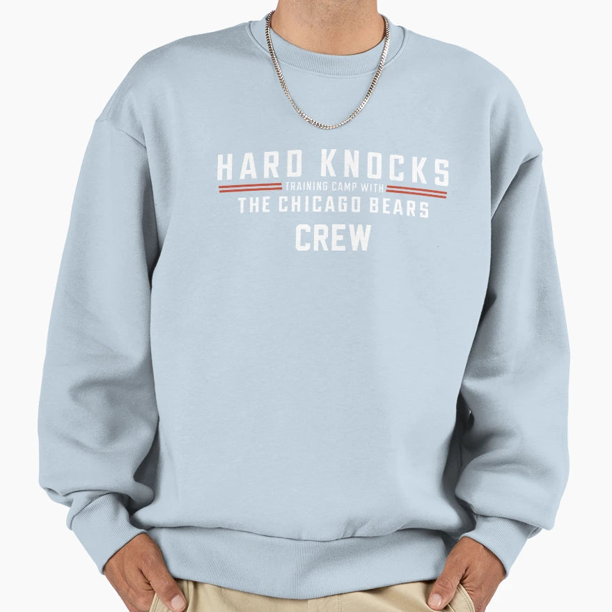 Bears Hard Knocks Crew Sweatshirt - Casual Everyday Wear Unisex - T-Shirt, Sweatshirt, Hoodie