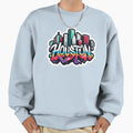 Houston Graffiti Skyline Sweatshirt - Casual Everyday Wear Unisex - T-Shirt, Sweatshirt, Hoodie