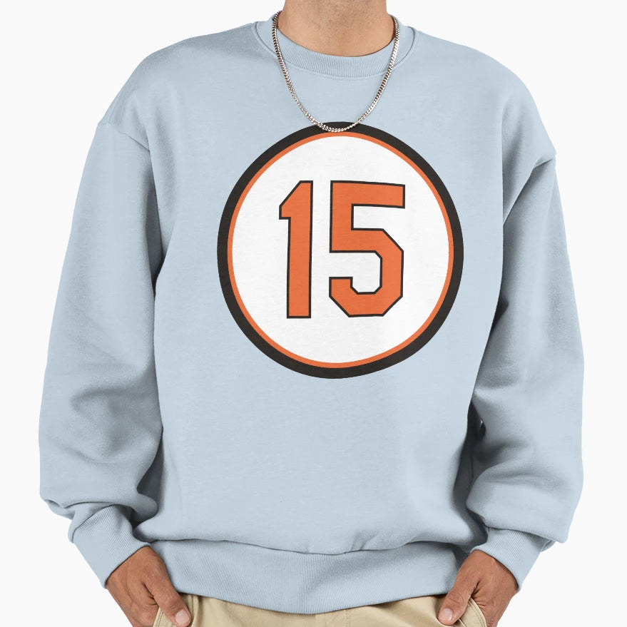 Chance Cisco 15 Jersey Number Sweatshirt - Custom Art Print Unisex - T-Shirt, Sweatshirt, Hoodie
