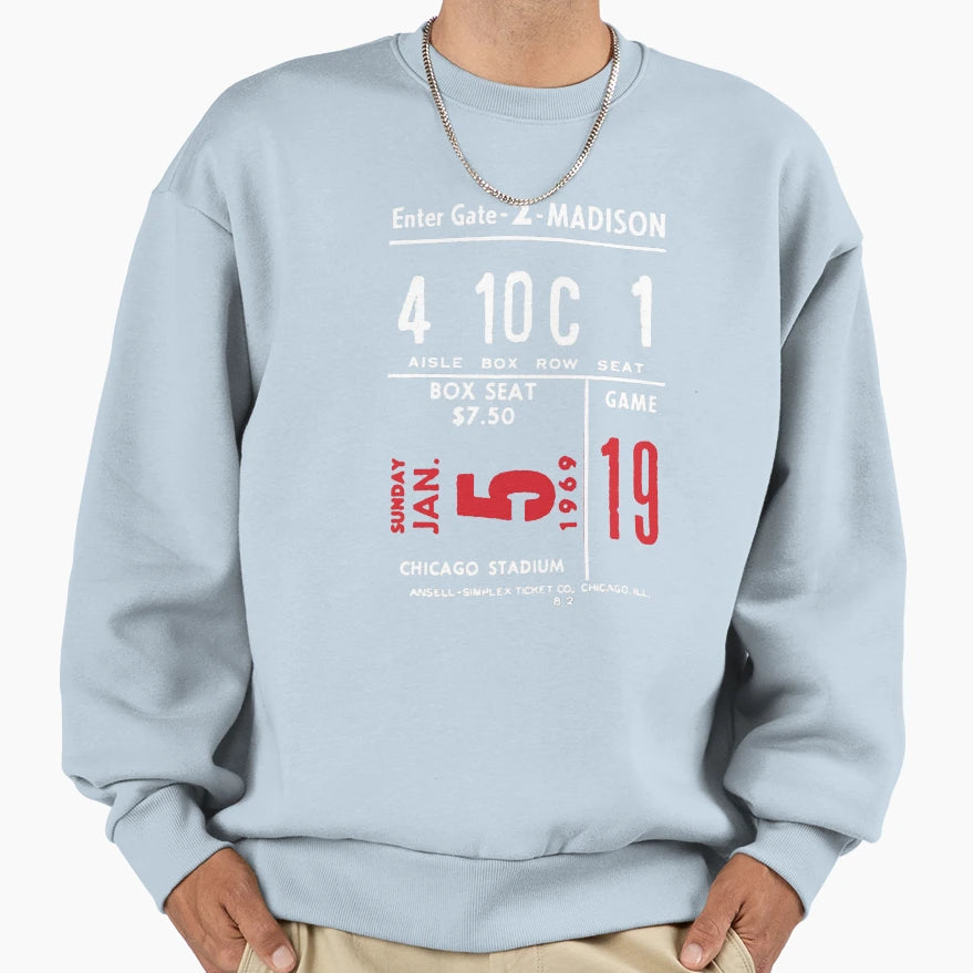 Chicago 1969 Sweatshirt - Minimalist Print Unisex - T-Shirt, Sweatshirt, Hoodie