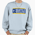 Seattle Ticket Throwback Sweatshirt - Unique Graphic Men Women - T-Shirt, Sweatshirt, Hoodie