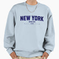 New York State Mind Sweatshirt - Unique Graphic Unisex - T-Shirt, Sweatshirt, Hoodie