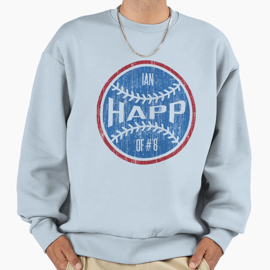 Ian Happ Ball Sweatshirt - Unique Graphic Men Women - T-Shirt, Sweatshirt, Hoodie