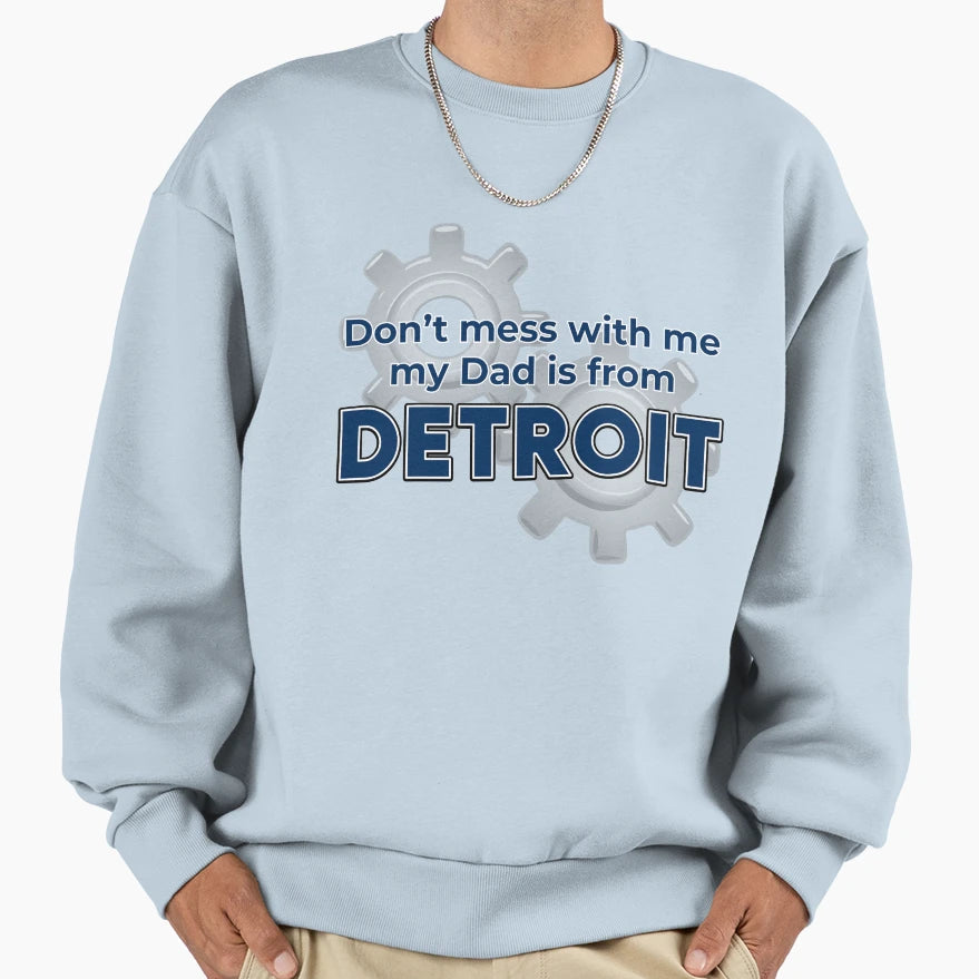 Detroit Sweatshirt - Aesthetic Graphic Men Women - T-Shirt, Sweatshirt, Hoodie