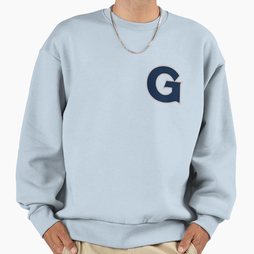 Georgetown Hoyas Baseball Sweatshirt - Graphic Print Men Women - T-Shirt, Sweatshirt, Hoodie