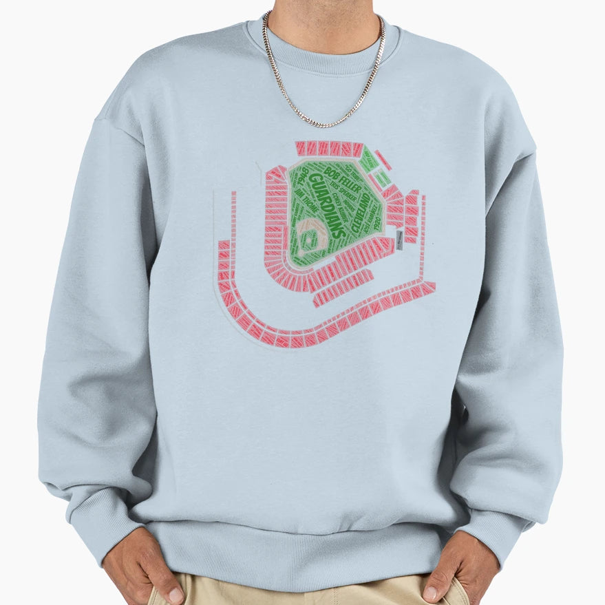 Guardians Stadium Sweatshirt - Aesthetic Graphic Unisex - T-Shirt, Sweatshirt, Hoodie