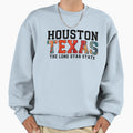 Houston Texas Lone Star Sweatshirt - Novelty Apparel Men Women - T-Shirt, Sweatshirt, Hoodie