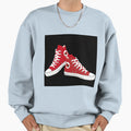 Redline Cua Shoes Sweatshirt - Aesthetic Graphic Men Women - T-Shirt, Sweatshirt, Hoodie
