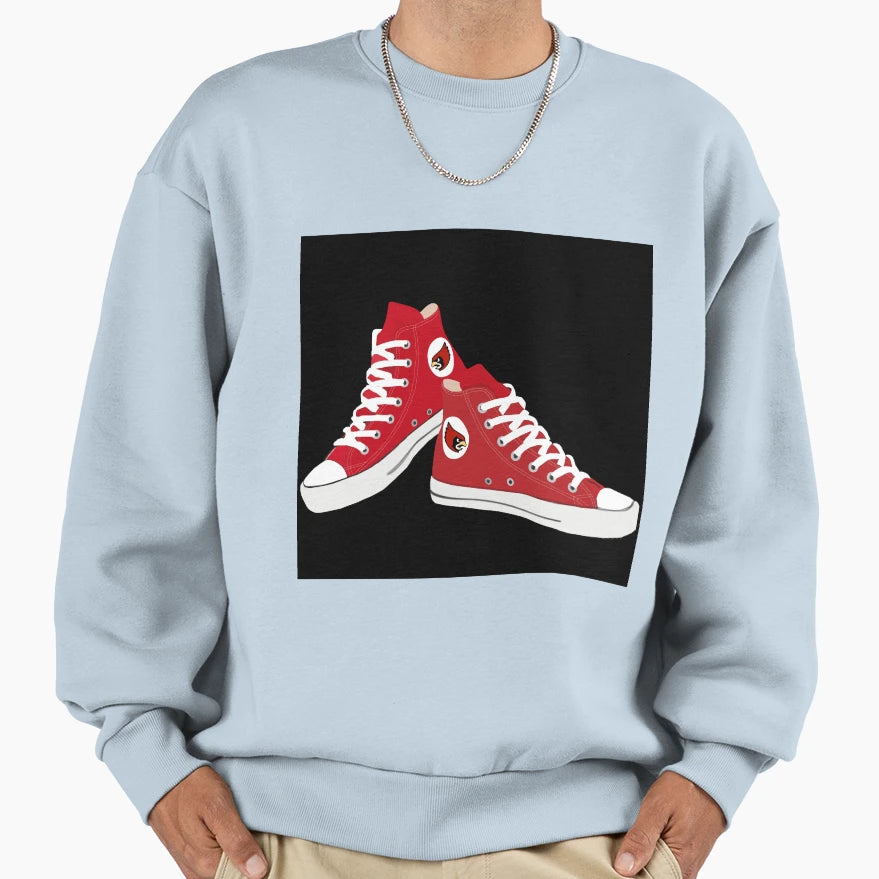 Redline Cua Shoes Sweatshirt - Aesthetic Graphic Men Women - T-Shirt, Sweatshirt, Hoodie