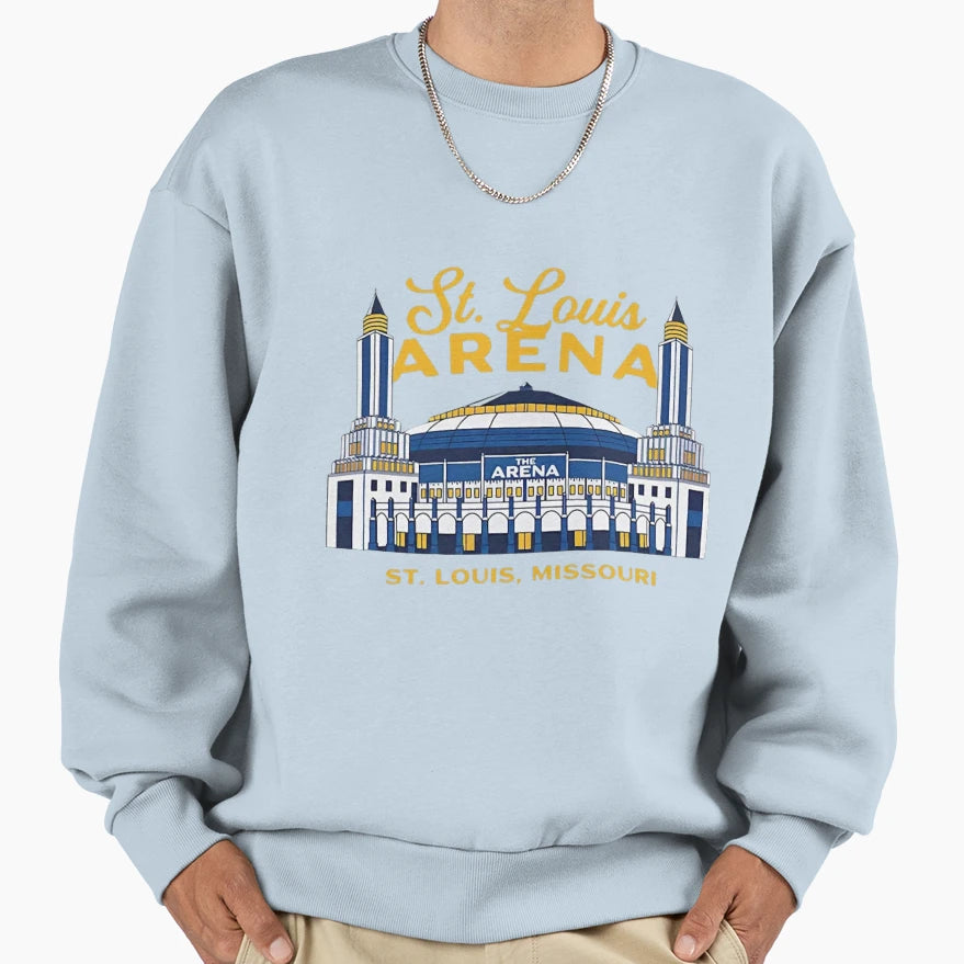 Art St Louis Blues Sweatshirt - Novelty Apparel Unisex - T-Shirt, Sweatshirt, Hoodie
