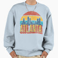 Atlanta Skyline Sweatshirt - Trendy Graphic Men Women - T-Shirt, Sweatshirt, Hoodie