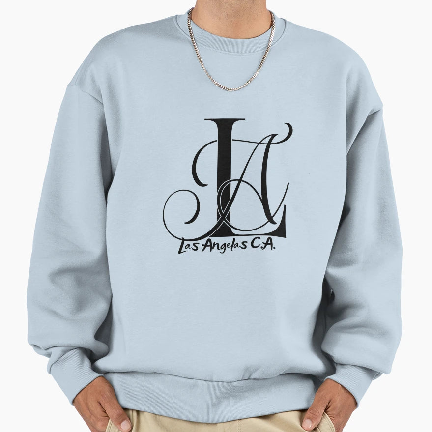 L Las Angelas C Sweatshirt - Novelty Apparel for Adults - T-Shirt, Sweatshirt, Hoodie
