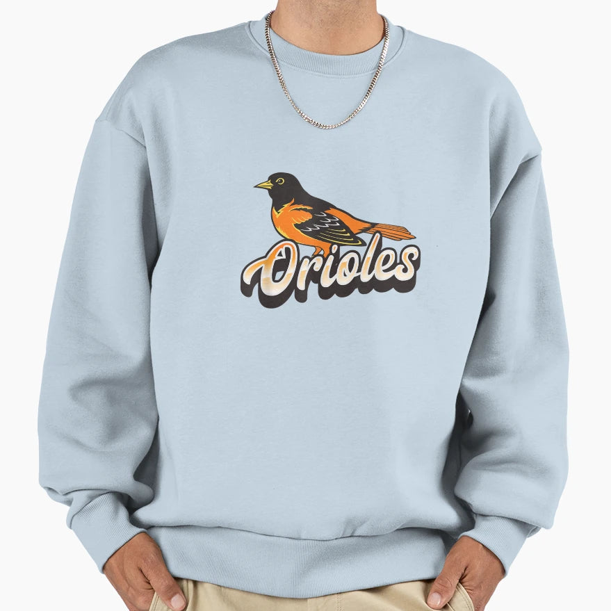 Orioles Lovers Fan Animal Wildlife Sweatshirt - Graphic Print for Adults - T-Shirt, Sweatshirt, Hoodie