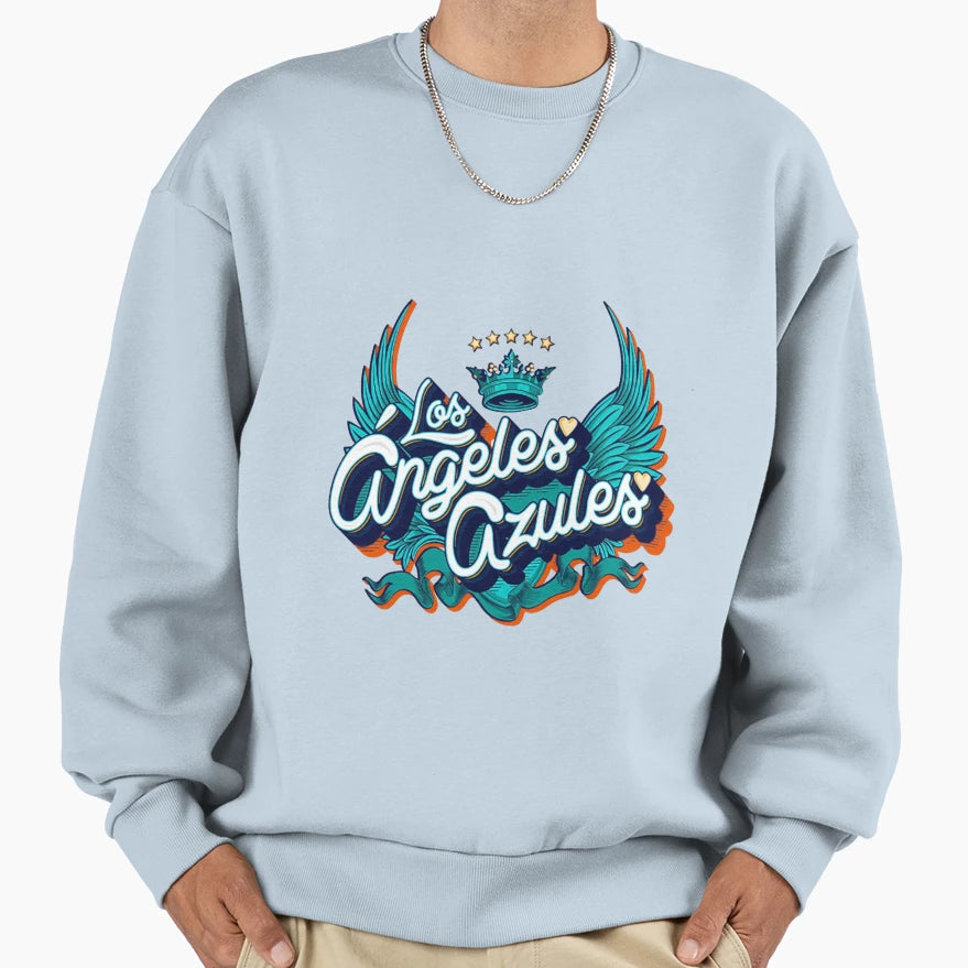Los Angeles And Other Band Azules Sweatshirt - Novelty Apparel for Adults - T-Shirt, Sweatshirt, Hoodie