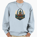 St Louis Gateway City Travel Sweatshirt - Minimalist Print Men Women - T-Shirt, Sweatshirt, Hoodie