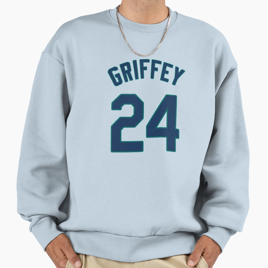 Seattle Griffey Sweatshirt - Casual Everyday Wear for Adults - T-Shirt, Sweatshirt, Hoodie