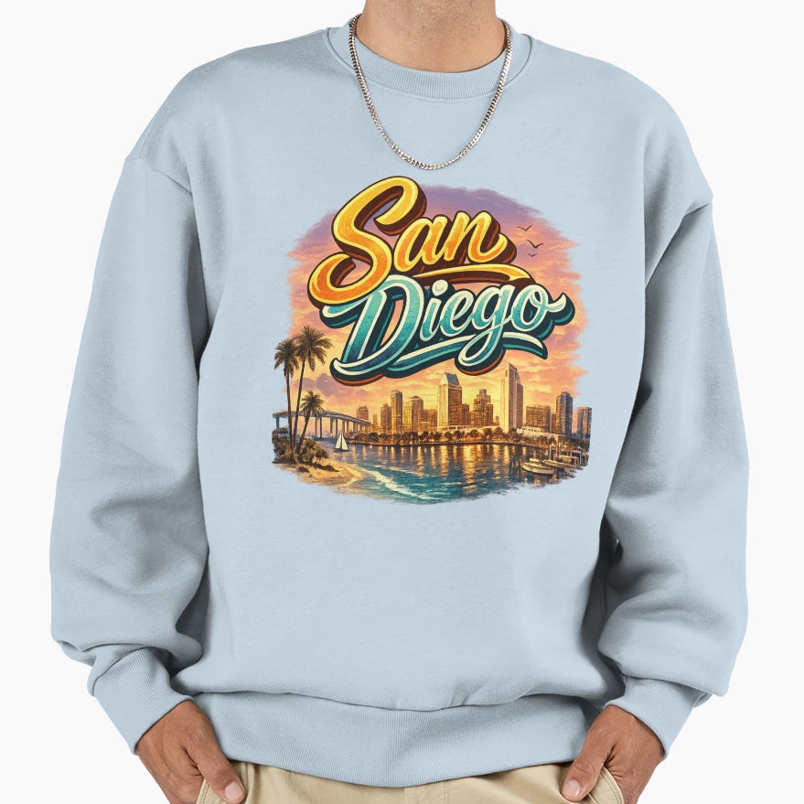 San Diego Sweatshirt - Streetwear Style Unisex - T-Shirt, Sweatshirt, Hoodie