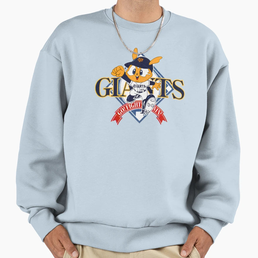 Yomiuri Giants Mascot Logo Sweatshirt - Graphic Print for Adults - T-Shirt, Sweatshirt, Hoodie