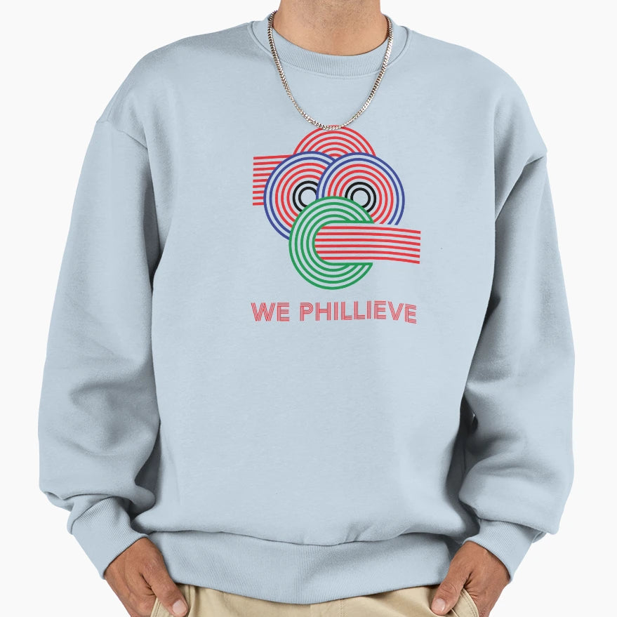We Phillieve Phanatic Sweatshirt - Novelty Apparel for Adults - T-Shirt, Sweatshirt, Hoodie