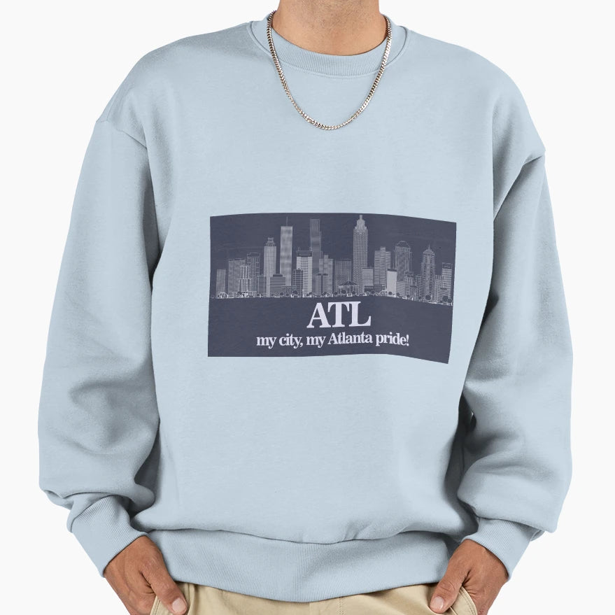 Atlanta City Sweatshirt - Fun Novelty Design Men Women - T-Shirt, Sweatshirt, Hoodie