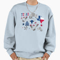Symbols Texas Sweatshirt - Minimalist Print Men Women - T-Shirt, Sweatshirt, Hoodie