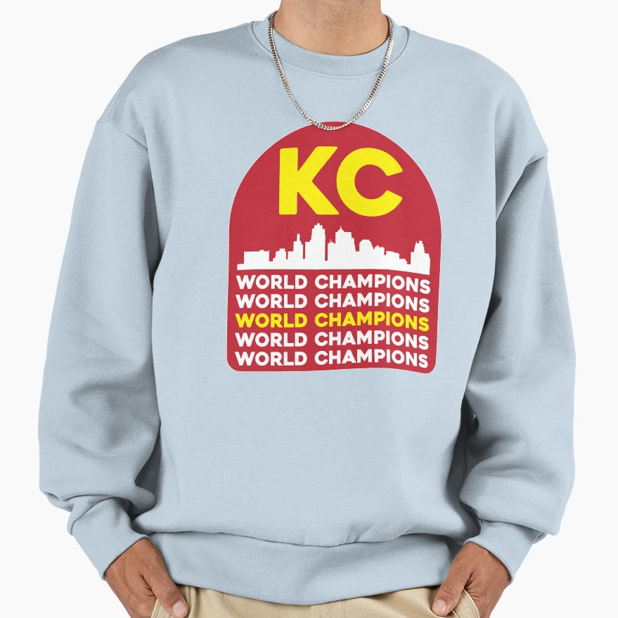 Kansas City Champions Sweatshirt - Casual Everyday Wear for Adults - T-Shirt, Sweatshirt, Hoodie