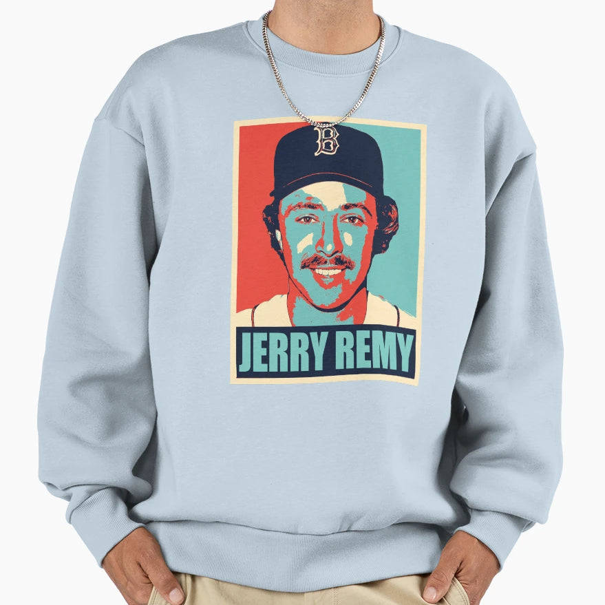 Jerry Remy Sweatshirt - Fun Novelty Design Men Women - T-Shirt, Sweatshirt, Hoodie