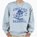 Grunge Chicago Baseball Sweatshirt - Fun Novelty Design Men Women - T-Shirt, Sweatshirt, Hoodie