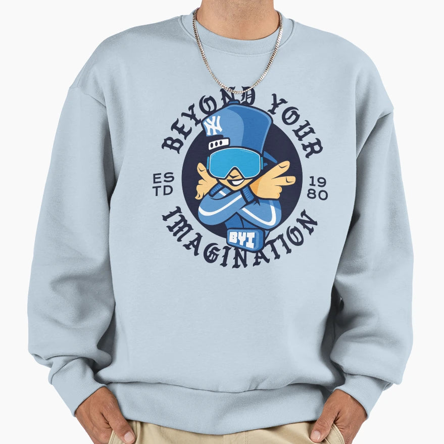 Byi New York Sweatshirt - Aesthetic Graphic Men Women - T-Shirt, Sweatshirt, Hoodie