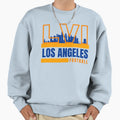 Los Angeles Football Yellow Blue Sweatshirt - Novelty Apparel Men Women - T-Shirt, Sweatshirt, Hoodie