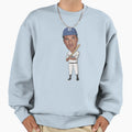 Jackie Robinson Big Head Sweatshirt - Trendy Graphic Men Women - T-Shirt, Sweatshirt, Hoodie