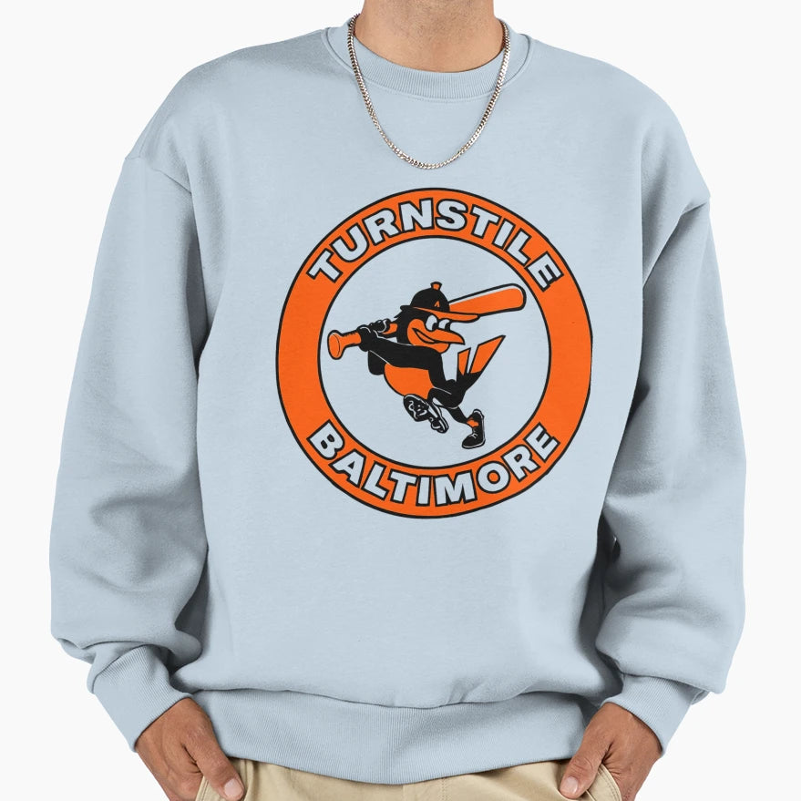 Turnstile Baltimore Sweatshirt - Aesthetic Graphic for Adults - T-Shirt, Sweatshirt, Hoodie