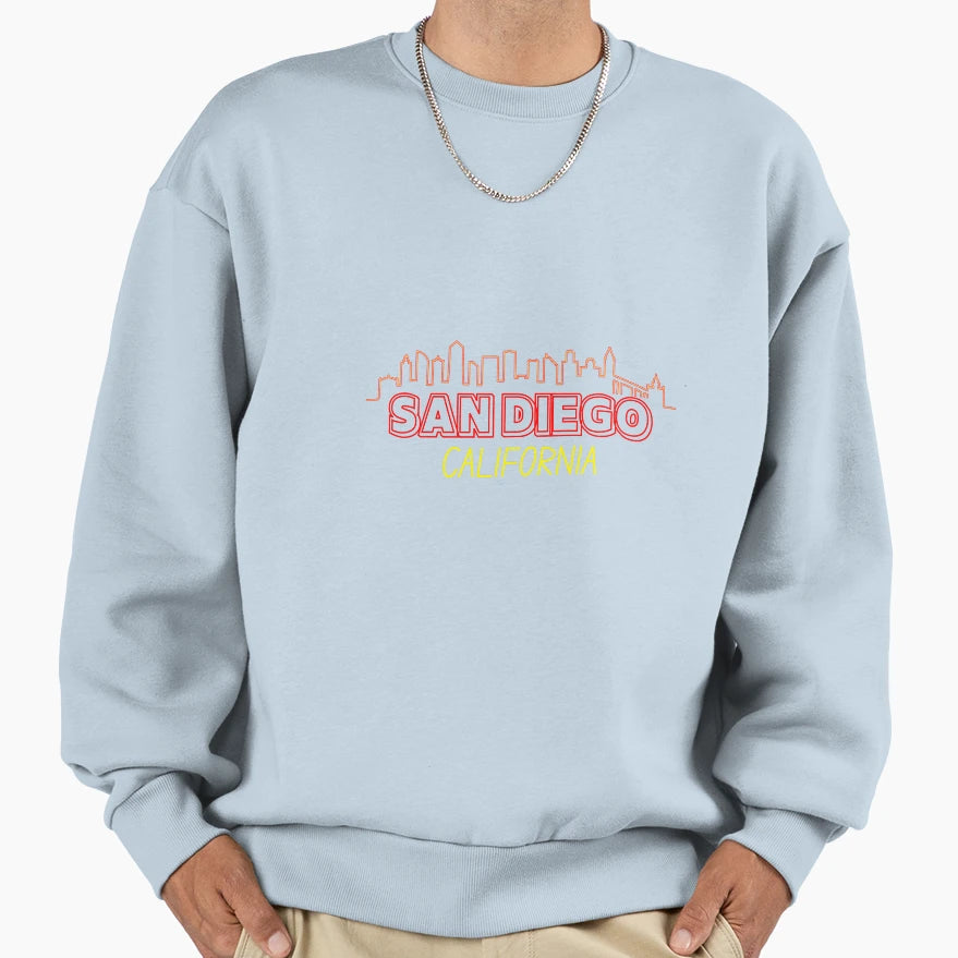 San Diego Sweatshirt - Fun Novelty Design for Adults - T-Shirt, Sweatshirt, Hoodie