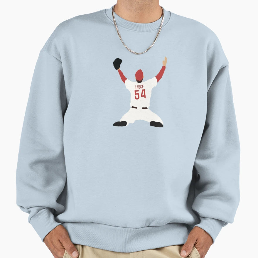 Brad Lidge Sweatshirt - Fun Novelty Design for Adults - T-Shirt, Sweatshirt, Hoodie