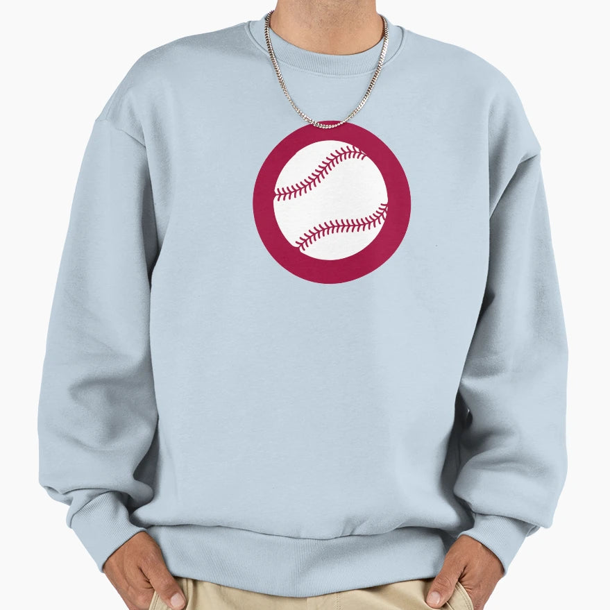 Baseball Icon Sweatshirt - Fun Novelty Design Men Women - T-Shirt, Sweatshirt, Hoodie