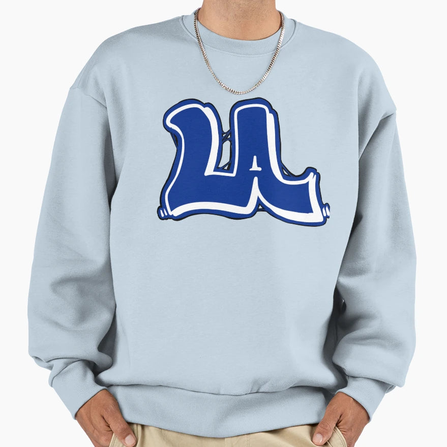 Los Angeles Blues Inverted Sweatshirt - Graphic Print Men Women - T-Shirt, Sweatshirt, Hoodie