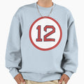 Brock Holt 12 Jersey Number Sweatshirt - Custom Art Print Men Women - T-Shirt, Sweatshirt, Hoodie